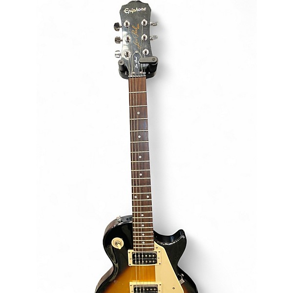 Used Epiphone Les Paul 100 Bolt On 2 Color Sunburst Solid Body Electric Guitar