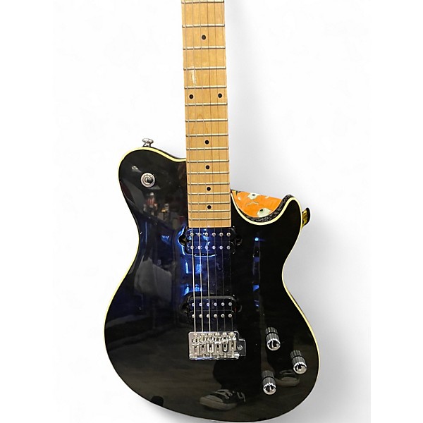 Used Greg Bennett Design by Samick FASTBACK Black Solid Body Electric Guitar