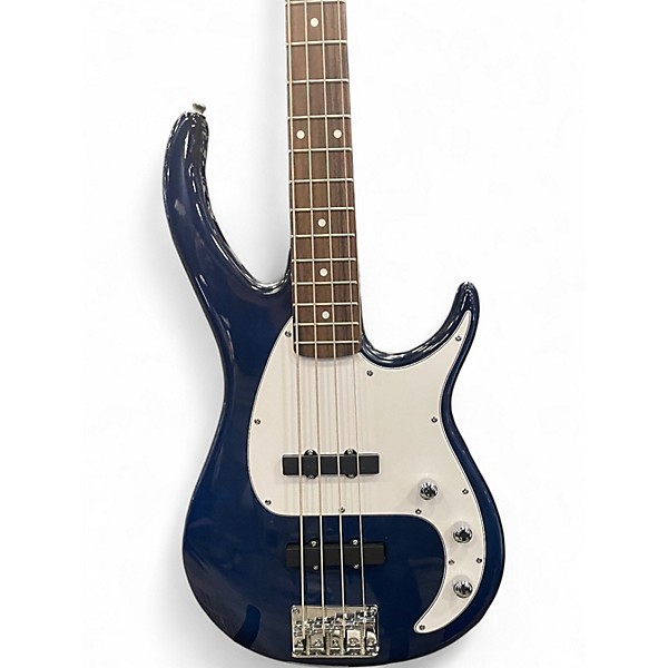 Used Peavey MILESTONE V BLUE Electric Bass Guitar
