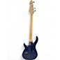 Used Peavey MILESTONE V BLUE Electric Bass Guitar