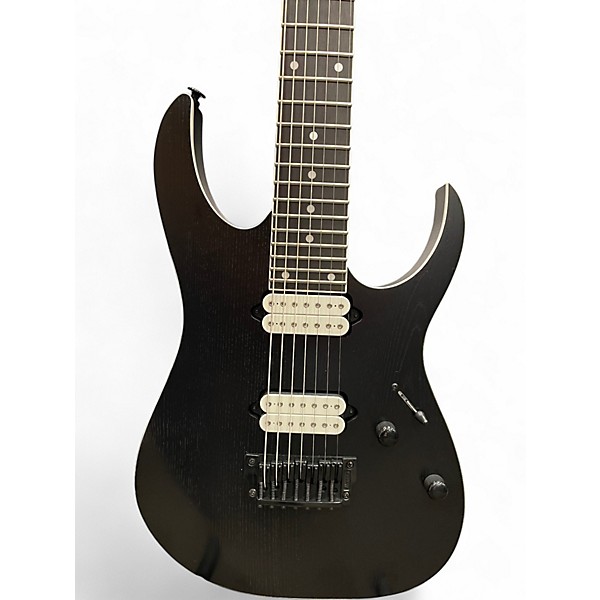 Used Ibanez RGR752AHBF Black Solid Body Electric Guitar