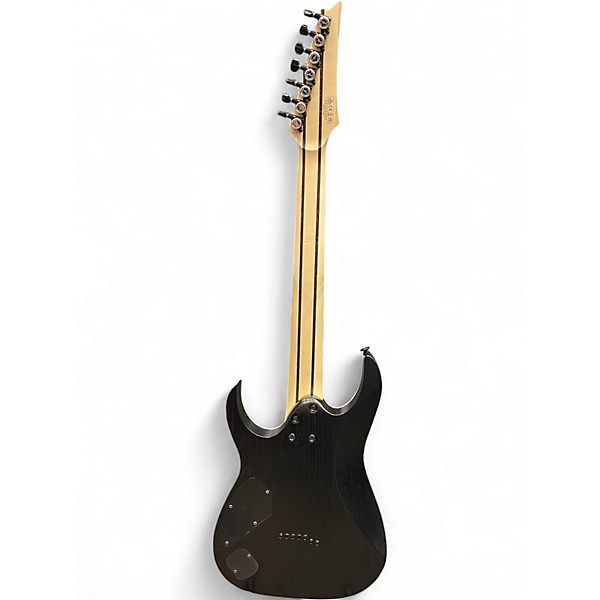 Used Ibanez RGR752AHBF Black Solid Body Electric Guitar