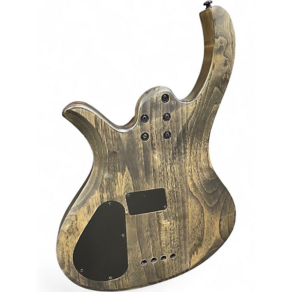 Used 2021 Schecter Guitar Research Riot 4 String Aurora Burst Electric Bass Guitar