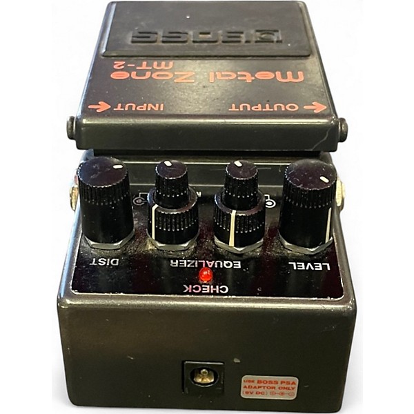 Used BOSS MT2 Metal Zone Distortion Effect Pedal
