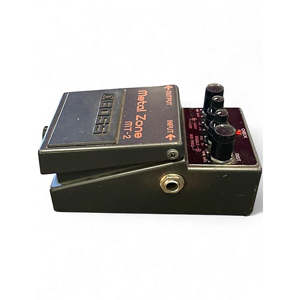 Used BOSS MT2 Metal Zone Distortion Effect Pedal