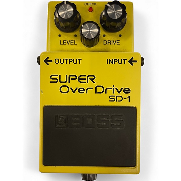 Used BOSS SD1 Super Overdrive Effect Pedal