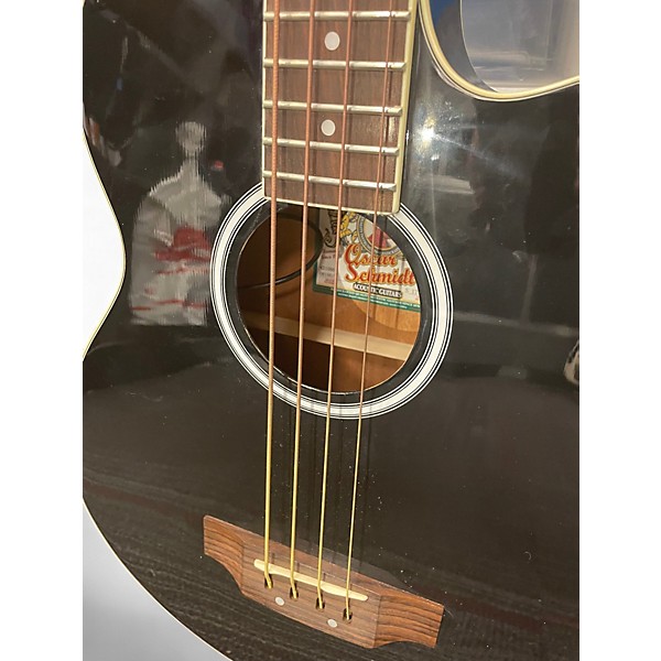 Used Oscar Schmidt OB100 Black Acoustic Bass Guitar