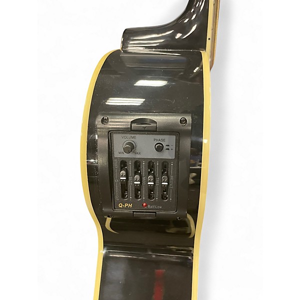 Used Oscar Schmidt OB100 Black Acoustic Bass Guitar