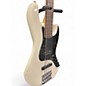 Used Fender Active Jazz Bass WHITE Electric Bass Guitar