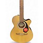 Used Fender FA-135CE  Natural Acoustic Electric Guitar