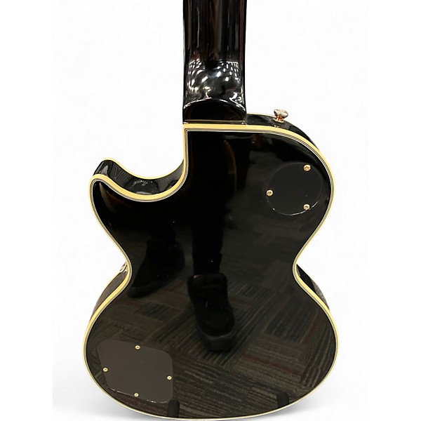 Used Epiphone Les Paul Custom Black Solid Body Electric Guitar