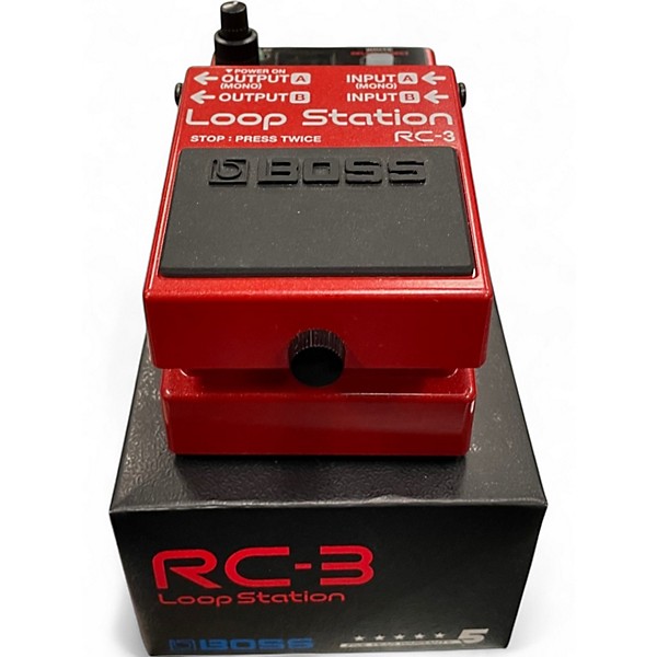 Used BOSS RC3 Loop Station Pedal