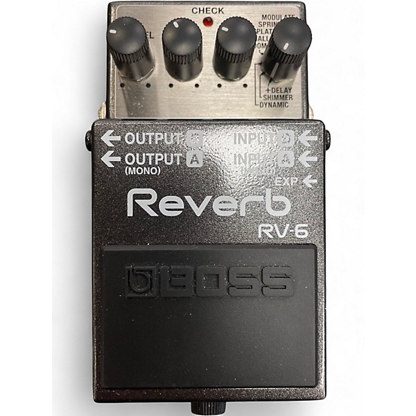 Used BOSS RV6 Digital Reverb Effect Pedal