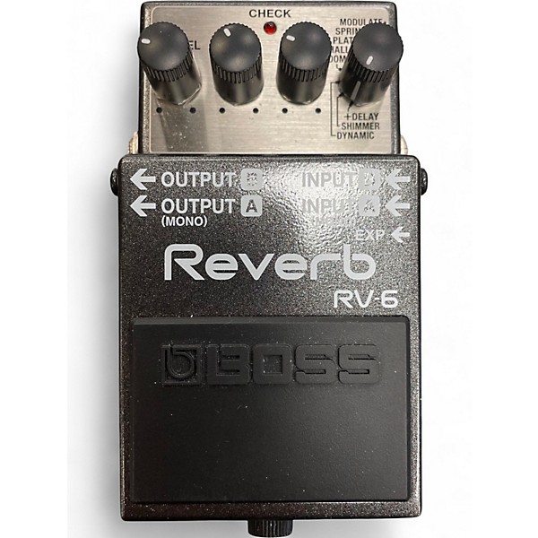 Used BOSS RV6 Digital Reverb Effect Pedal
