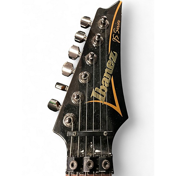 Used Ibanez JS1000 Joe Satriani Signature Black Pearl Solid Body Electric Guitar