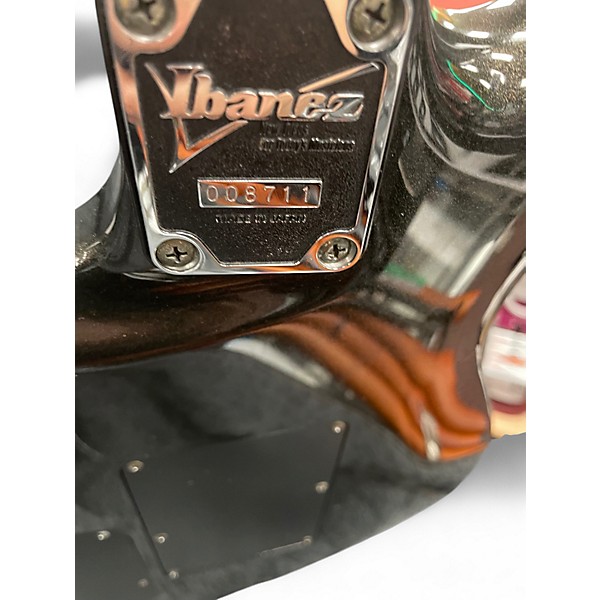 Used Ibanez JS1000 Joe Satriani Signature Black Pearl Solid Body Electric Guitar