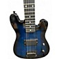 Used Lyx mini blue Blue Solid Body Electric Guitar