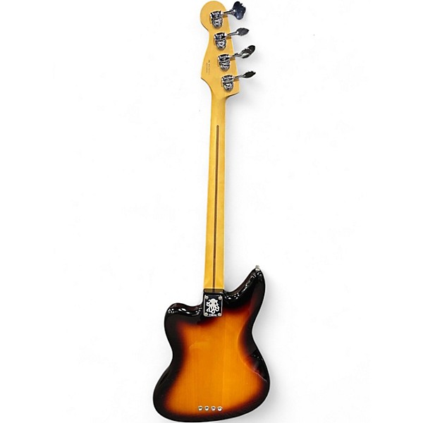 Used 2024 Fender Limited-Edition Mark Hoppus Jaguar Bass Guitar 3 Color Sunburst Electric Bass Guitar