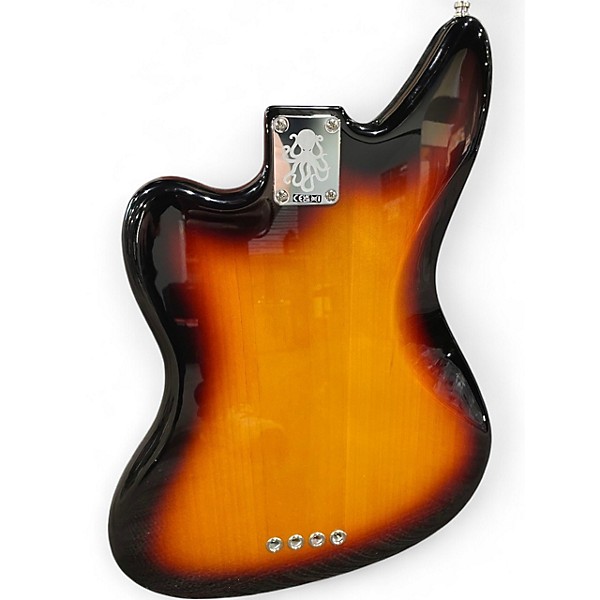 Used 2024 Fender Limited-Edition Mark Hoppus Jaguar Bass Guitar 3 Color Sunburst Electric Bass Guitar
