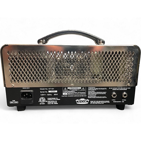 Used VOX NT15H Night Train 15W Tube Guitar Amp Head