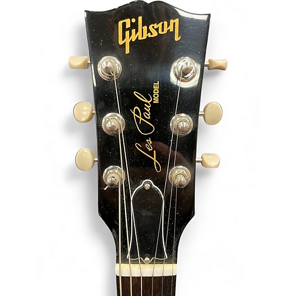 Used 2011 Gibson Les Paul Junior Black Solid Body Electric Guitar