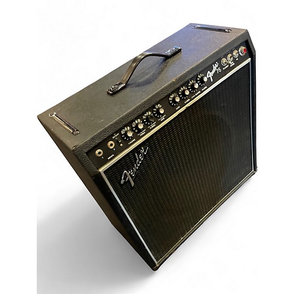 Vintage 1980 Fender 75 Tube Guitar Combo Amp