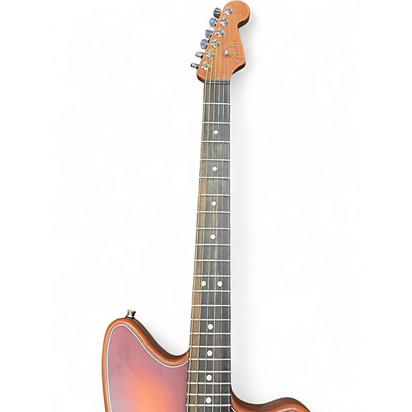 Used Fender American Acoustasonic Jazzmaster Honey Burst Acoustic Electric Guitar