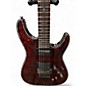 Used Schecter Guitar Research Hellraiser V1 Candy Apple Red Solid Body Electric Guitar