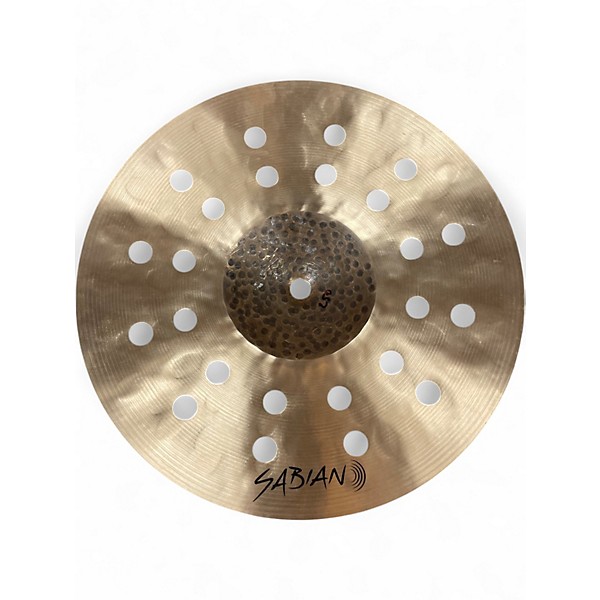 Used SABIAN 10in hhx complex aero splash Cymbal