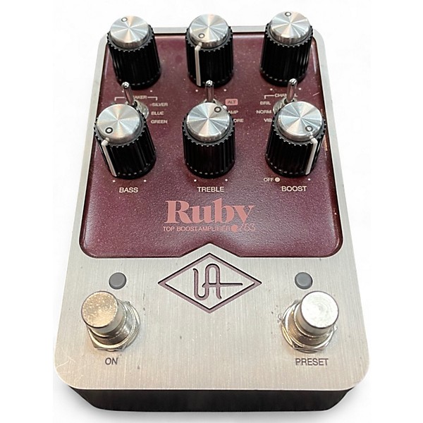 Used Universal Audio RUBY TOP BOOST Effect Pedal