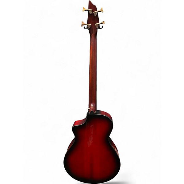 Used Breedlove Pursuit Exotic S Concert CE Sunset Burst Acoustic Bass Guitar