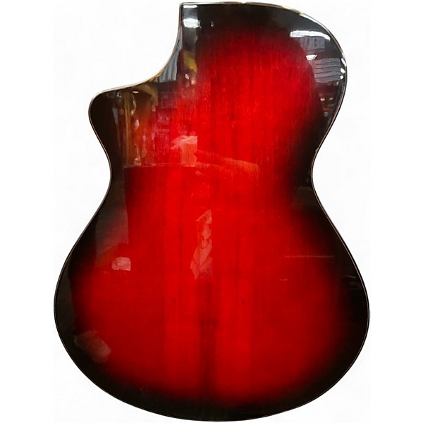 Used Breedlove Pursuit Exotic S Concert CE Sunset Burst Acoustic Bass Guitar