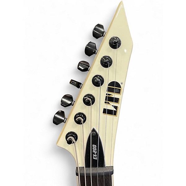 Used Ltd EX 200 Olympic White Solid Body Electric Guitar