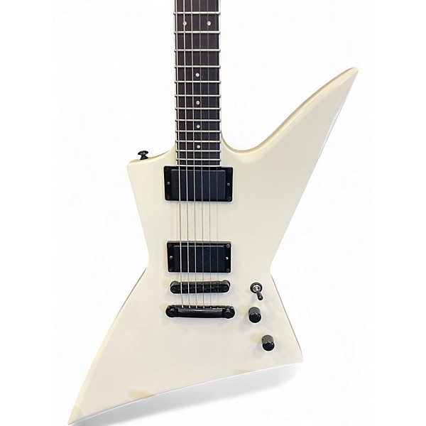 Used Ltd EX 200 Olympic White Solid Body Electric Guitar