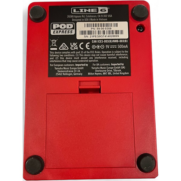 Used Line 6 POD EXPRESS Effect Processor