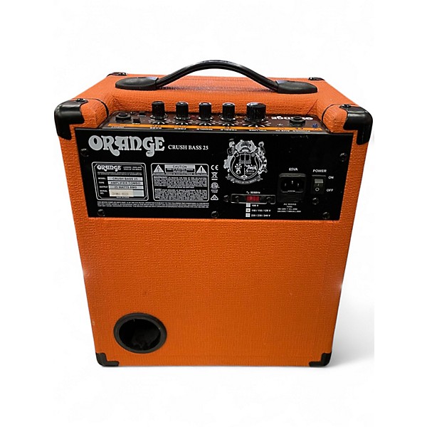 Used Orange Amplifiers Crush Bass 25 Bass Combo Amp