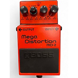 Used BOSS MD2 Mega Distortion Effect Pedal