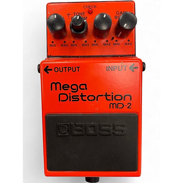 Used BOSS MD2 Mega Distortion Effect Pedal
