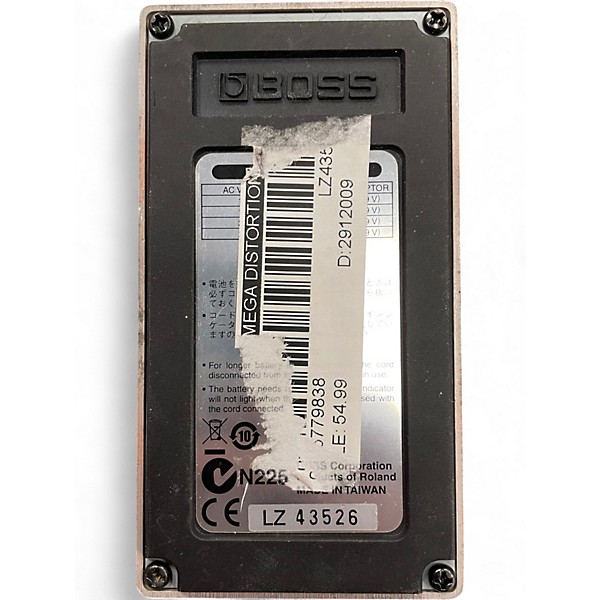 Used BOSS MD2 Mega Distortion Effect Pedal