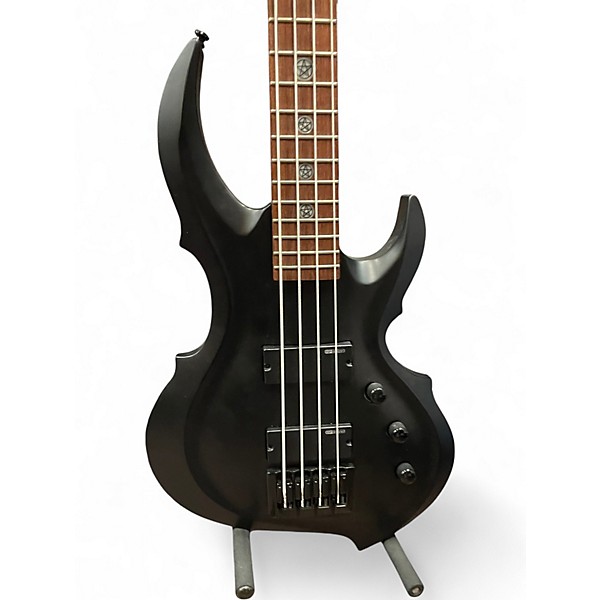 Used ESP LTD TA334 Tom Araya Signature Black Electric Bass Guitar
