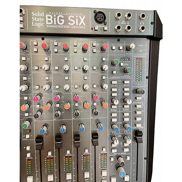 Used Solid State Logic BiG SiX Professional Desktop Summing Mixer Mixer