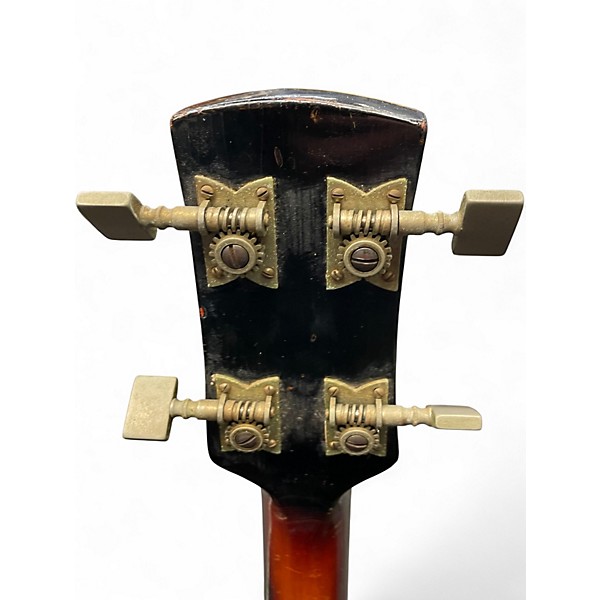 Vintage 1970s Klira Violin Bass 2 Color Sunburst Electric Bass Guitar