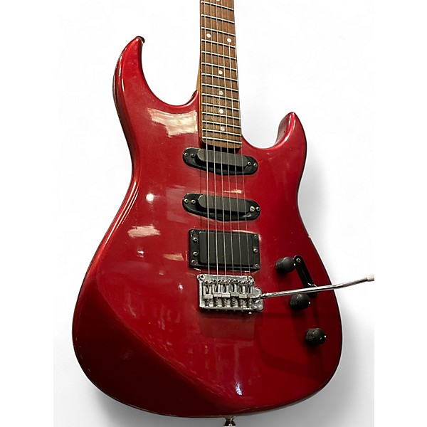 Used Cort Electric Metallic Red Solid Body Electric Guitar