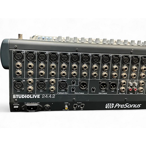 Used PreSonus Studio Live 24.4.2 Digital Mixer