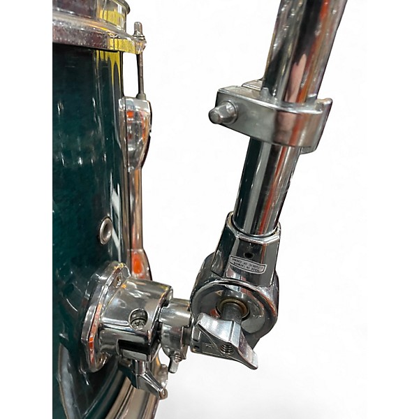 Used Pearl 4 Piece Export Green Drum Kit