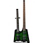 Used Temu DOUBLE NECK 6-4 TRANS GREEN BURST Solid Body Electric Guitar thumbnail