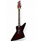 Used Temu EXP PLAINTOP RED BURST Solid Body Electric Guitar thumbnail