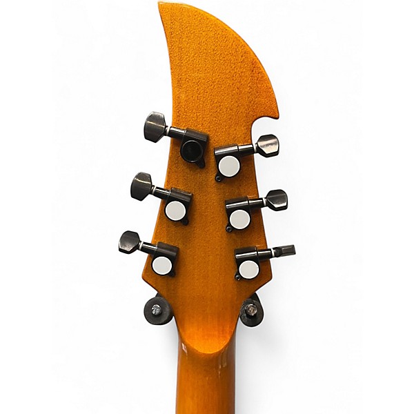 Used Temu EXP PLAINTOP RED BURST Solid Body Electric Guitar