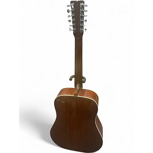 Vintage 1970s Fender F-55-12 Natural 12 String Acoustic Guitar
