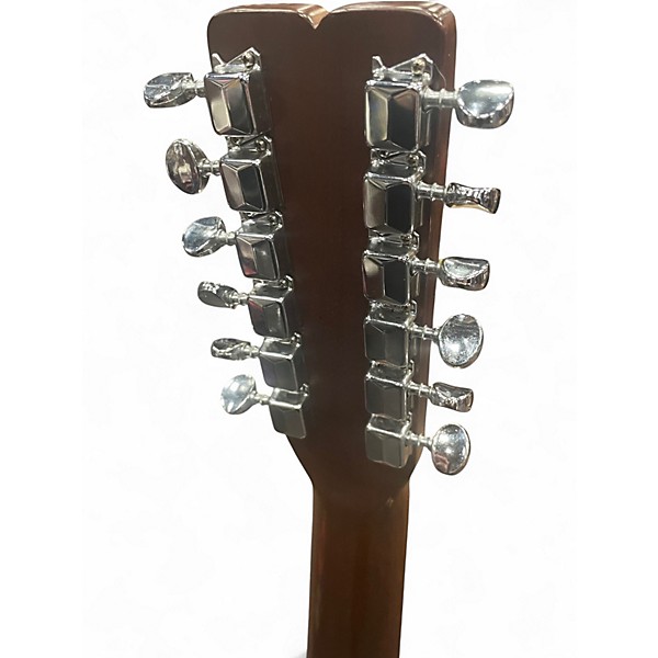 Vintage 1970s Fender F-55-12 Natural 12 String Acoustic Guitar